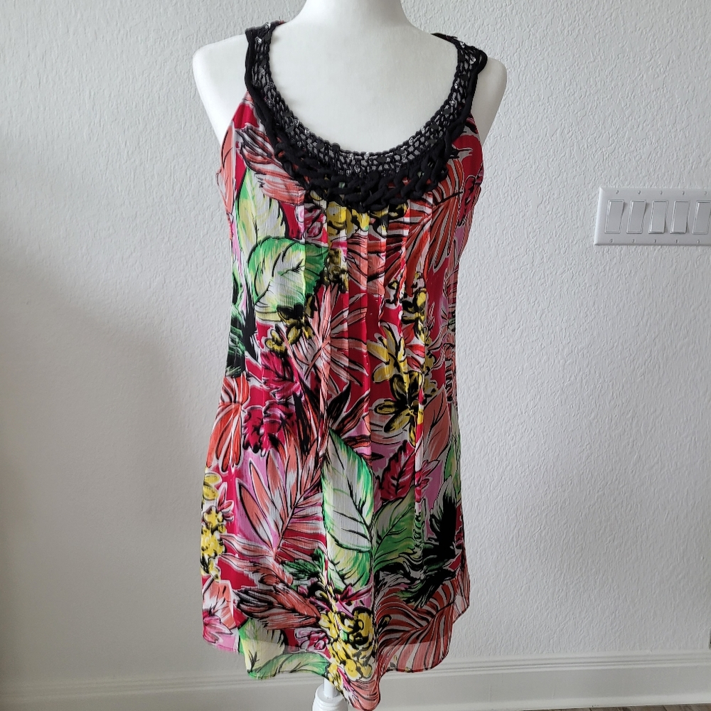 NWOT Ronni Nicole Floral Flowy Summer Dress, size 6